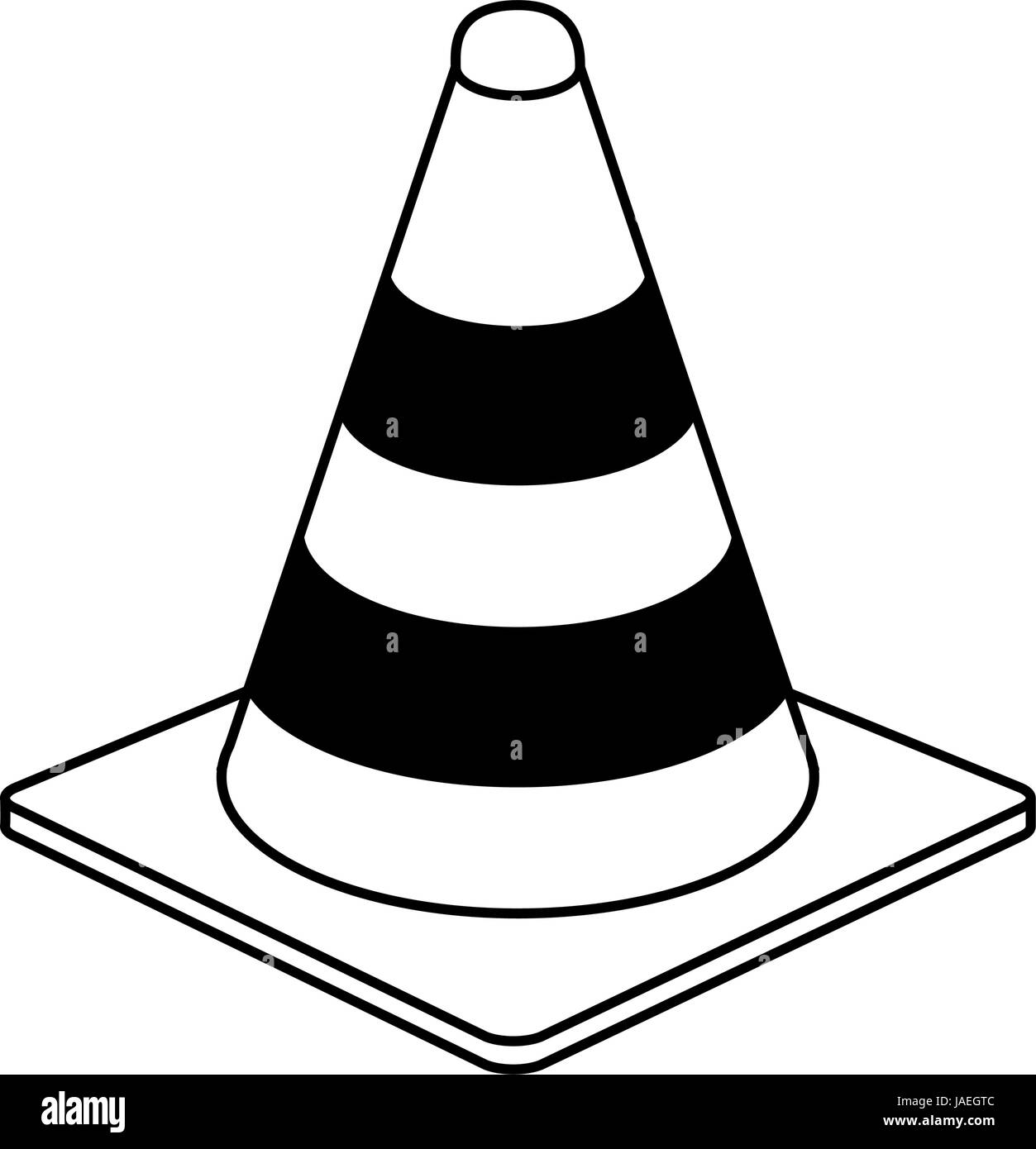 Construction Cone Shape High Resolution Stock Photography and Images