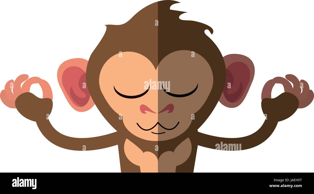Cute Expressive Monkey Cartoon Icon Image Stock Vector Image Art Alamy Cute Expressive Monkey Cartoon Icon Image Stock Vector Image Art Alamy