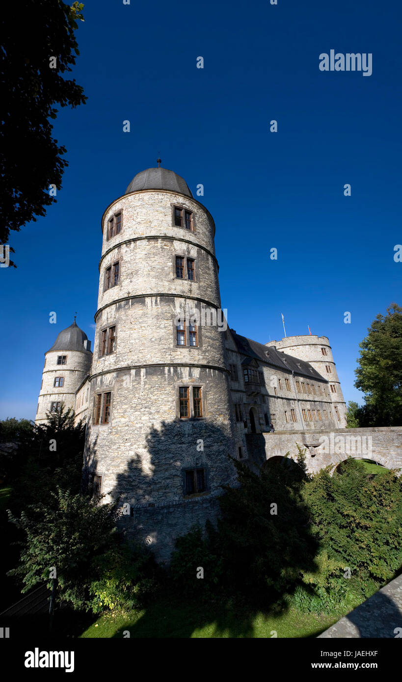 Bergschloss Wewelsburg, Nordrhein-Westfalen, Deutschland, Büren Stock ...