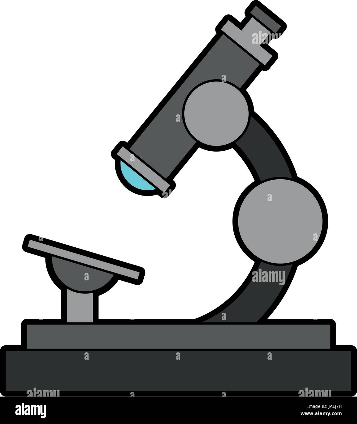 microscope science icon image Stock Vector Image & Art - Alamy