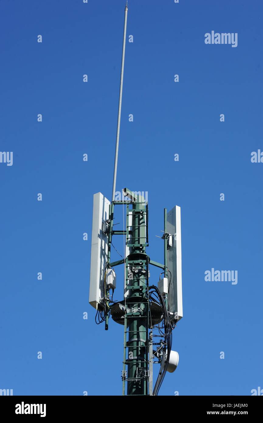 spain - mobile antenna Stock Photo