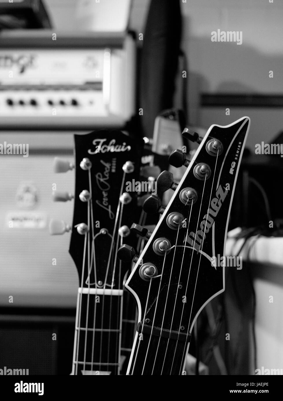 Guitars Black and White Stock Photos & Images Alamy