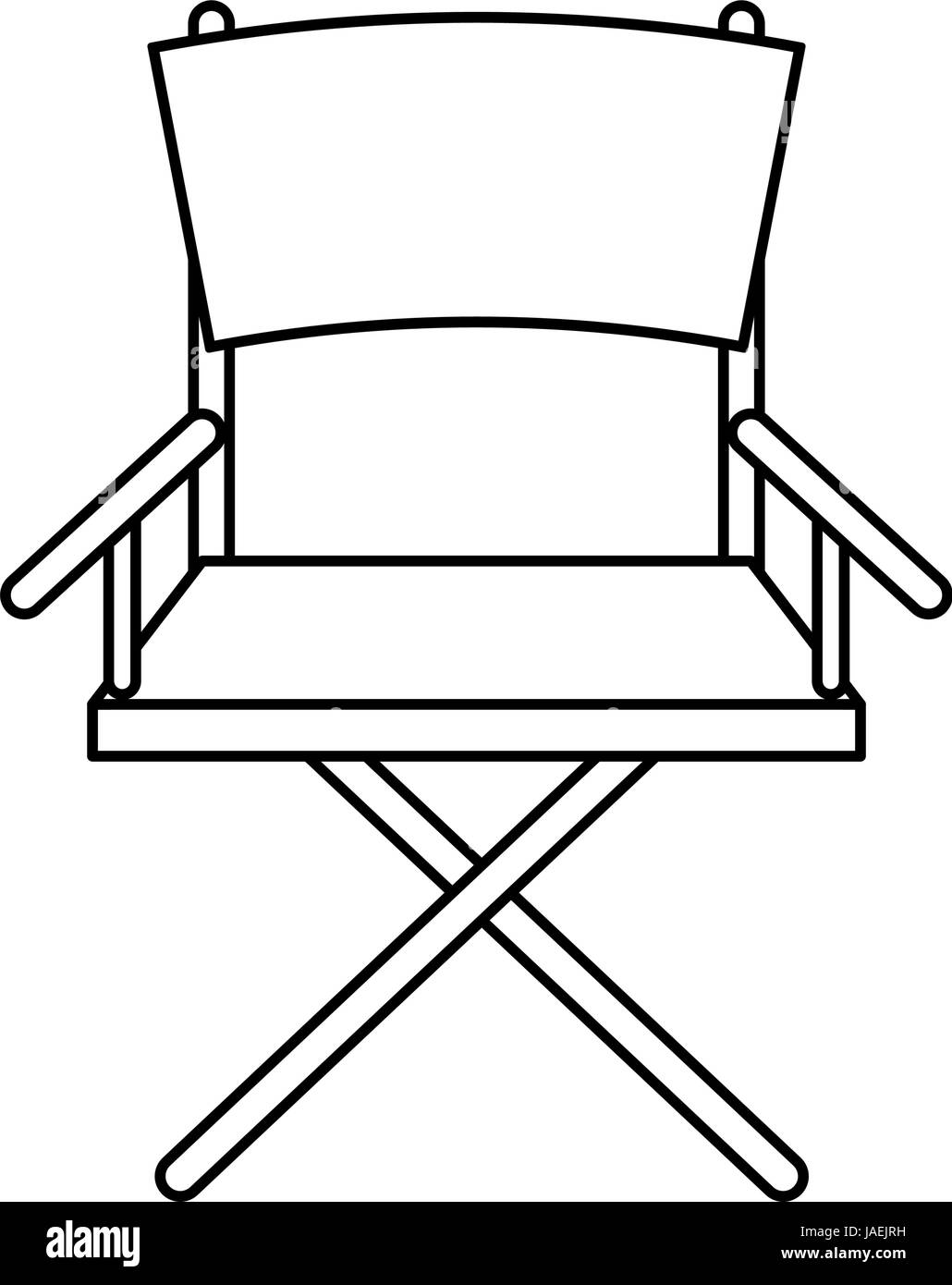folding chair icon image Stock Vector Image & Art - Alamy