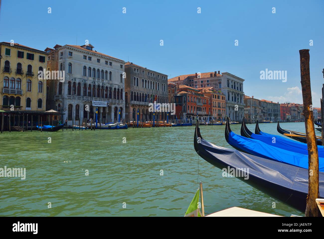 Gorgeous view of the Grand Canal and Basilica Santa Maria della Salute ...