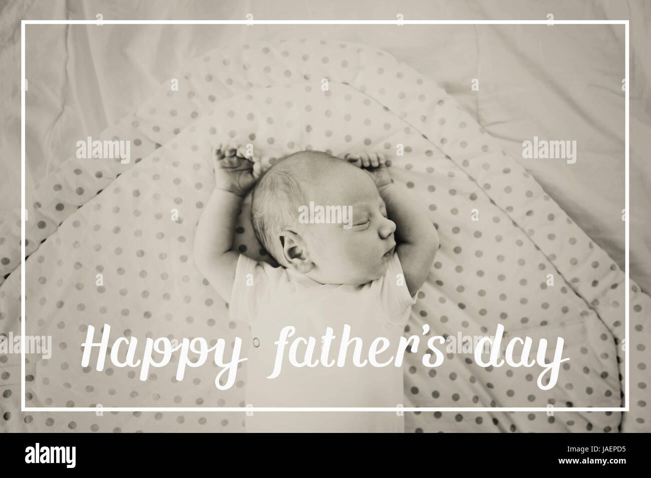 Black baby sleeping on bed hi-res stock photography and images - Alamy