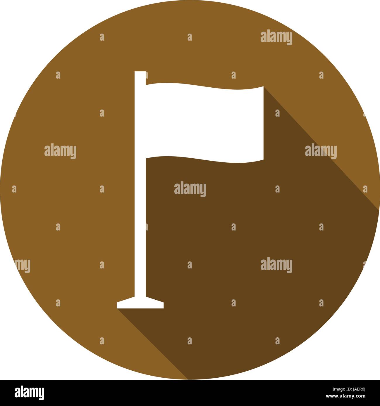 Flag icon on white background in vector Stock Vector Image & Art - Alamy