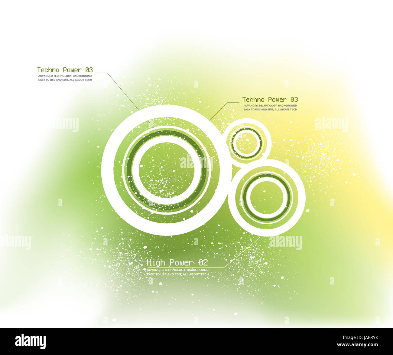 Vector Tech Image Two Color Vector technology Background , Color and layers can be customized Stock ...
