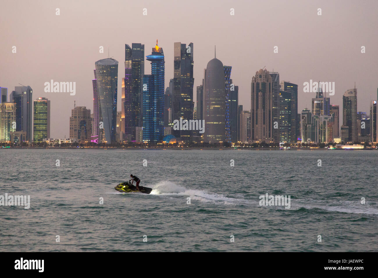 Burj doha qatar middle east hi-res stock photography and images - Alamy