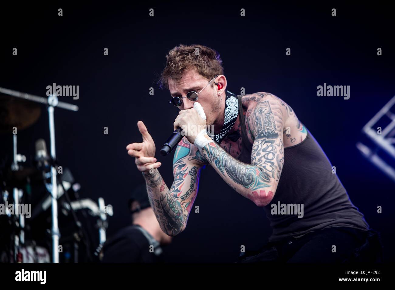 Landgraaf, Netherlands 5th june 2017 Machine