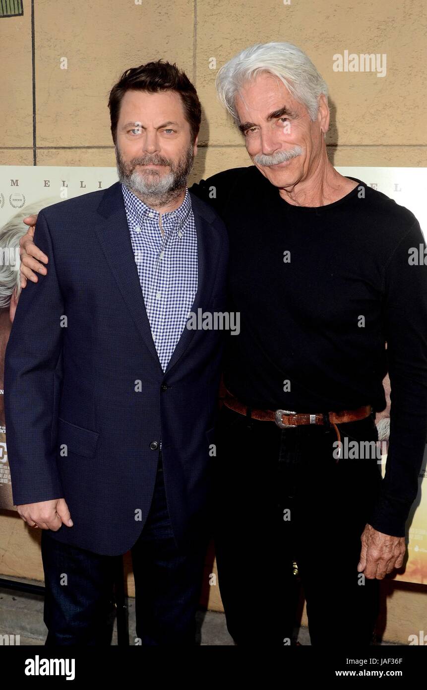 Los Angeles, California, USA. 5th June, 2017. Nick Offerman, Sam ...