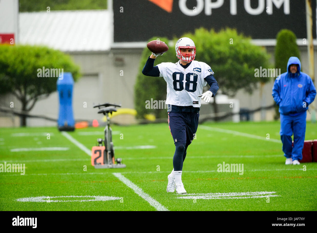 Foxborough, Massachusetts, USA. 6th June, 2017. New England Patriots
