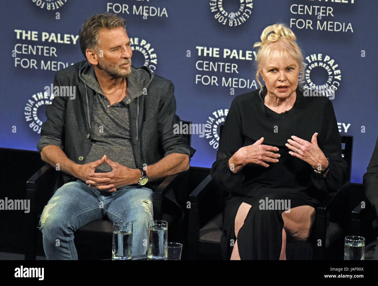 New York, NY, USA. 6th June, 2017. Kenny Loggins, Michelle Phillips in attendance for The Beatles' historic performance of ALL YOU NEED IS LOVE from Our World Tour in 1967 screened at PaleyLive, The Paley Center for Media, New York, NY June 6, 2017. Credit: Derek Storm/Everett Collection/Alamy Live News Stock Photo