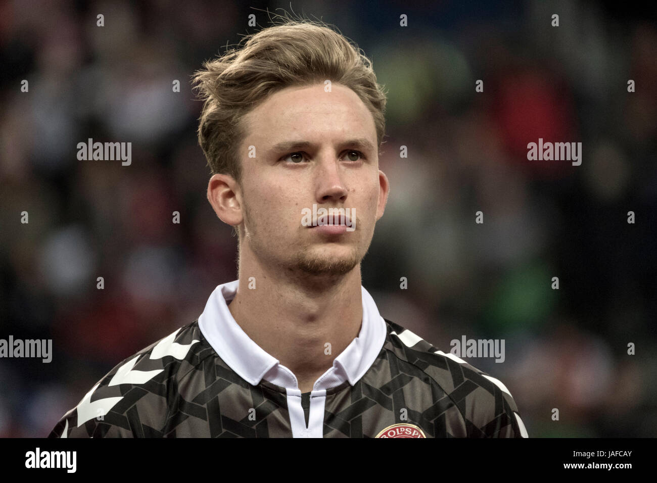 Brondby, Denmark. 6th Jun, 2017. Goalkeeper Frederik Ronnow of Denmark seen during the football friendly between Denmark and Germany at Brondby Stadium. Credit: Gonzales Photo/Alamy Live News Stock Photo
