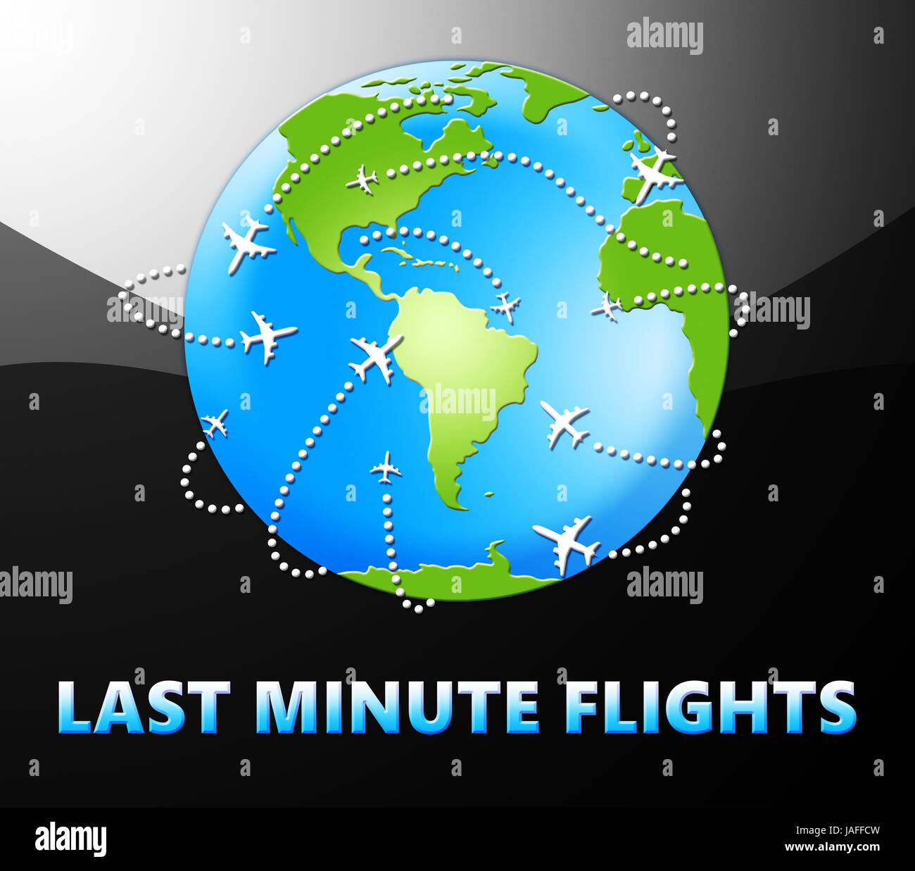 https://c8.alamy.com/comp/JAFFCW/last-minute-flights-globe-meaning-late-bargains-3d-illustration-JAFFCW.jpg