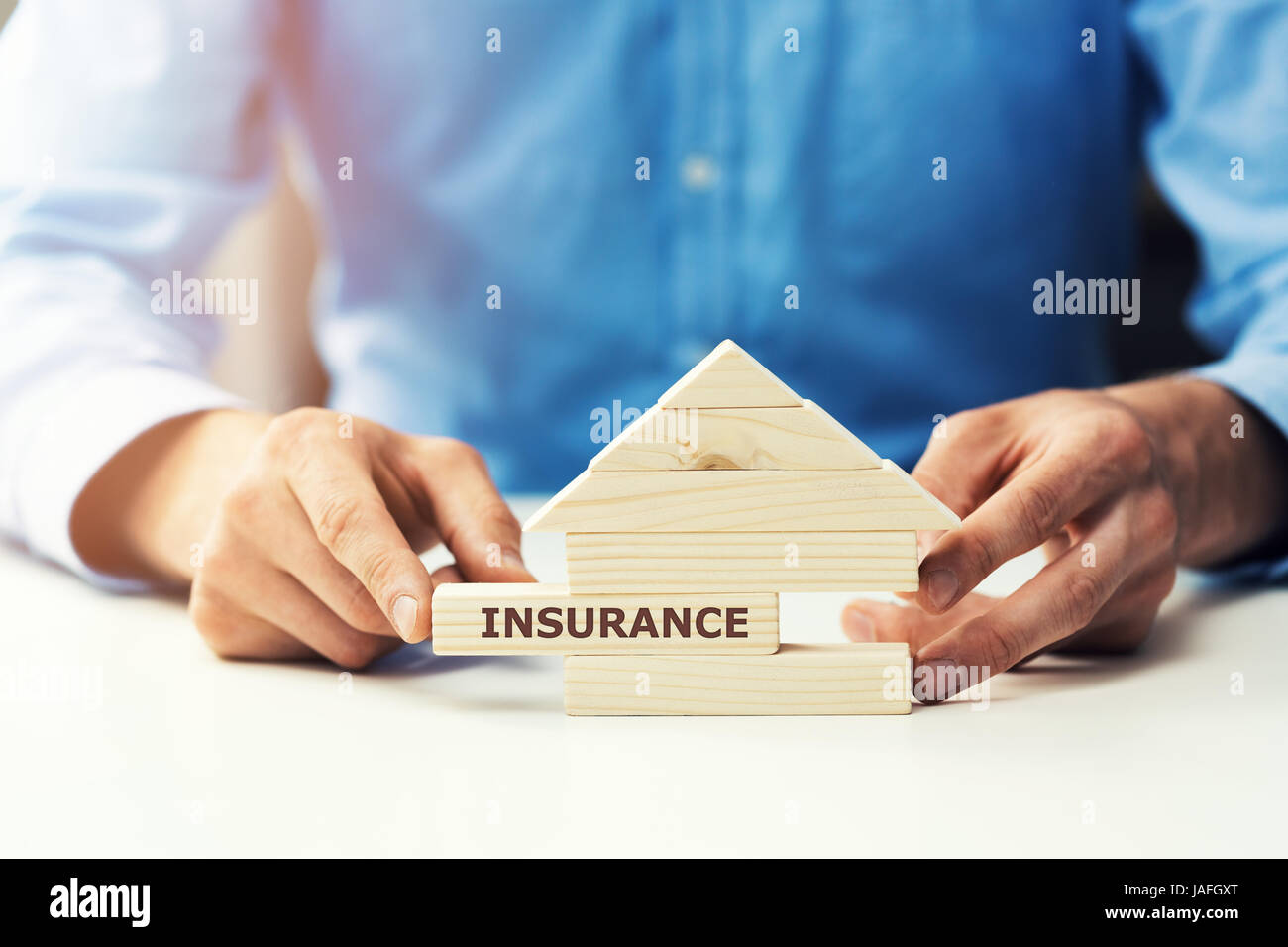 property insurance Stock Photo