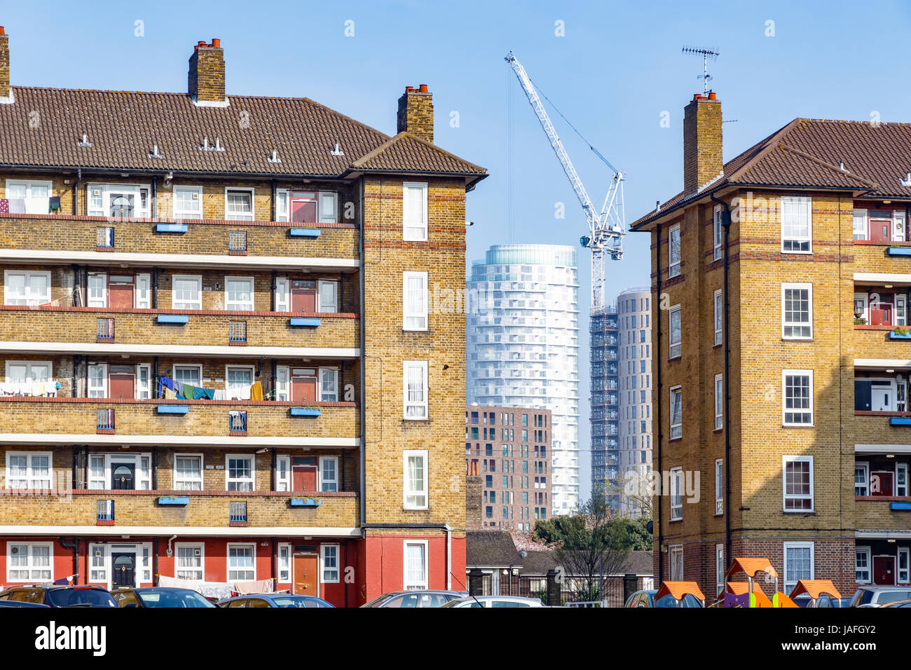 Council Flat Tower Blocks In High Resolution Stock Photography And 