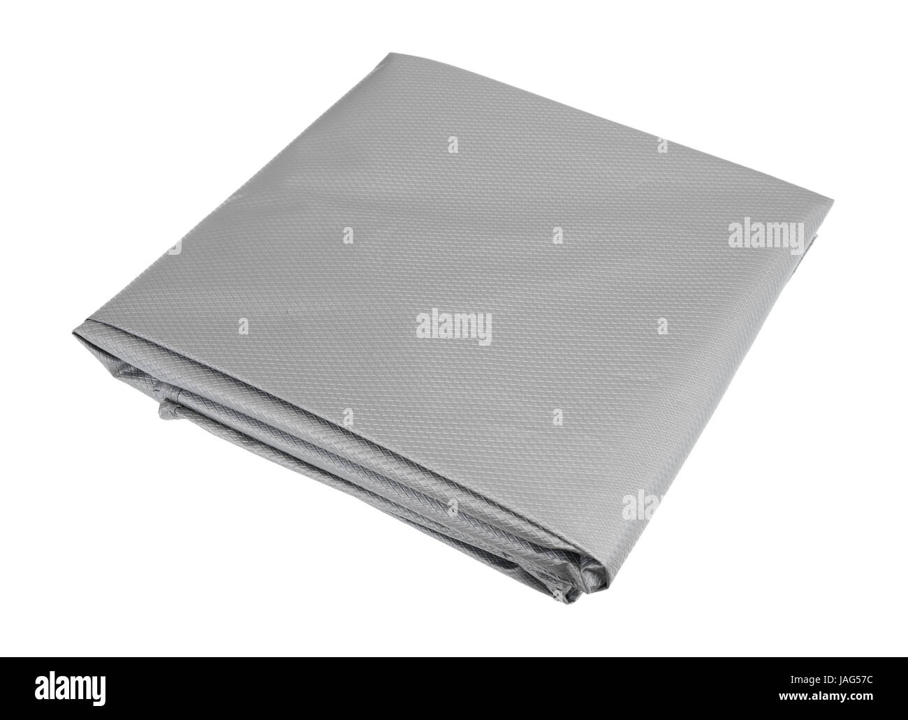 A new plastic air conditioner cover isolated on a white background