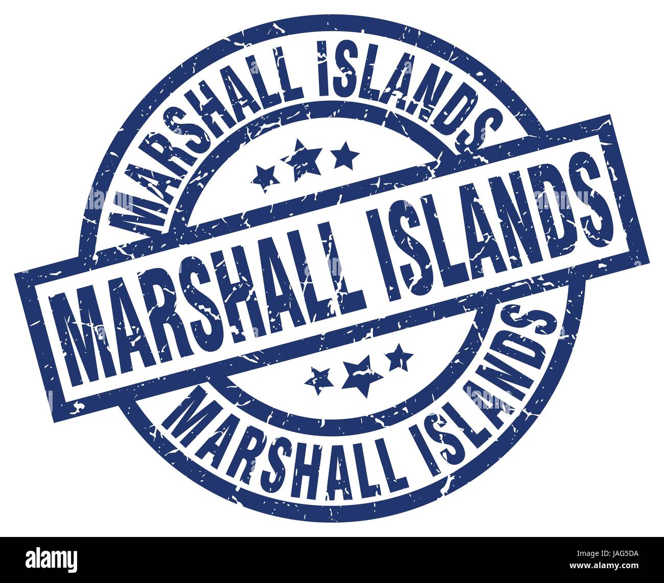 Marshall Islands blue round grunge stamp Stock Vector Image & Art - Alamy