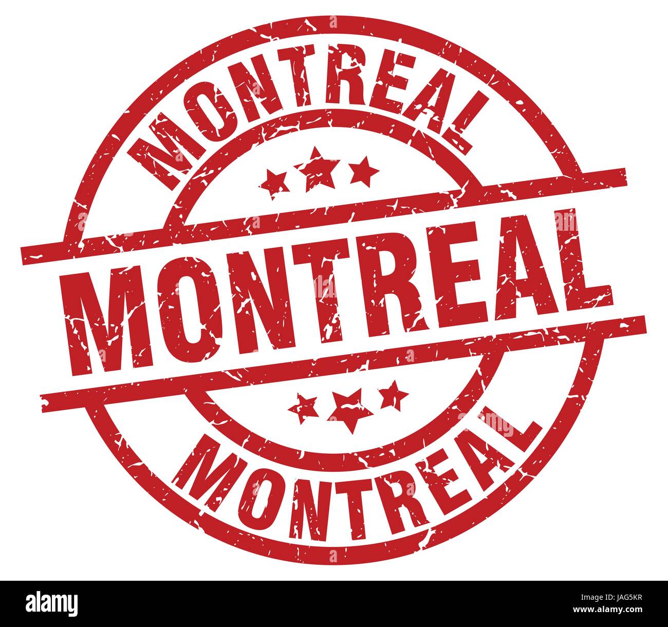 Montreal red round grunge stamp Stock Vector Image & Art - Alamy