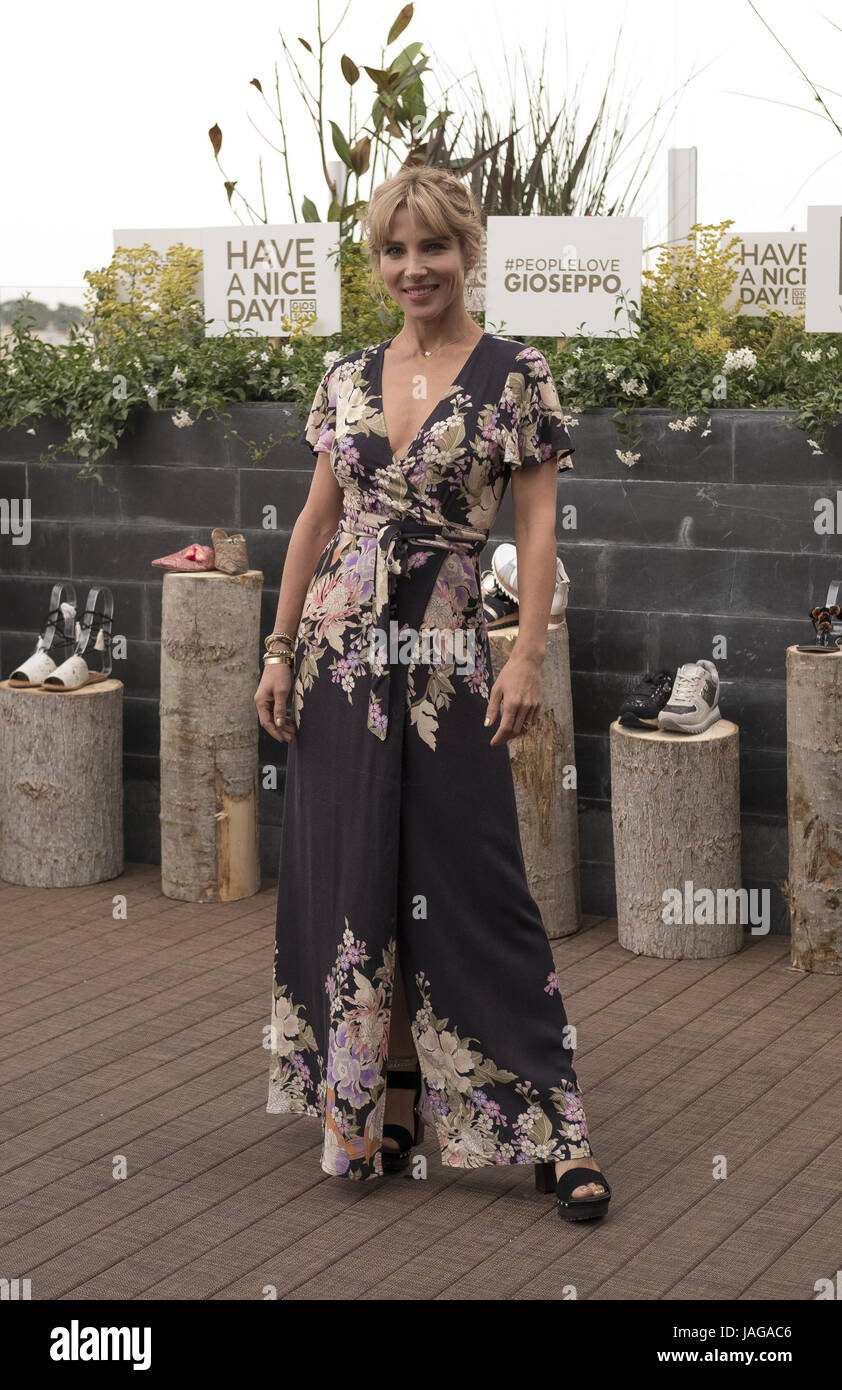 Elsa Pataky presents the new 'Gioseppo' women collection at the NH