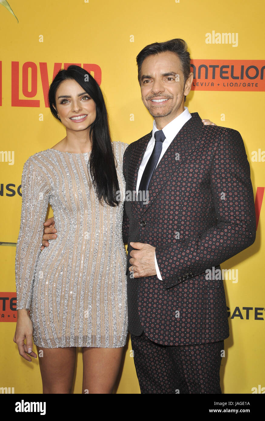 Premiere of 'How To Be A Latin Lover' - Arrivals Featuring: Aislinn Derbez,  Eugenio Derbez Where: Los Angeles, California, United States When: 27 Apr  2017 Credit: Apega/WENN.com Stock Photo - Alamy