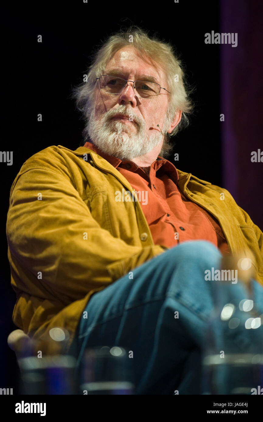 Kent Nerburn American novelist pictured on stage at Hay Festival 2017 Hay-on-Wye Powys Wales UK Stock Photo