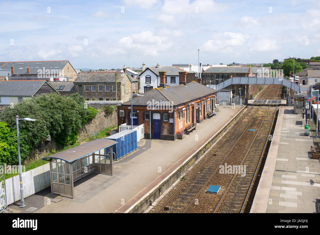 Camborne reailway station, Cornwall England UK Stock Photo