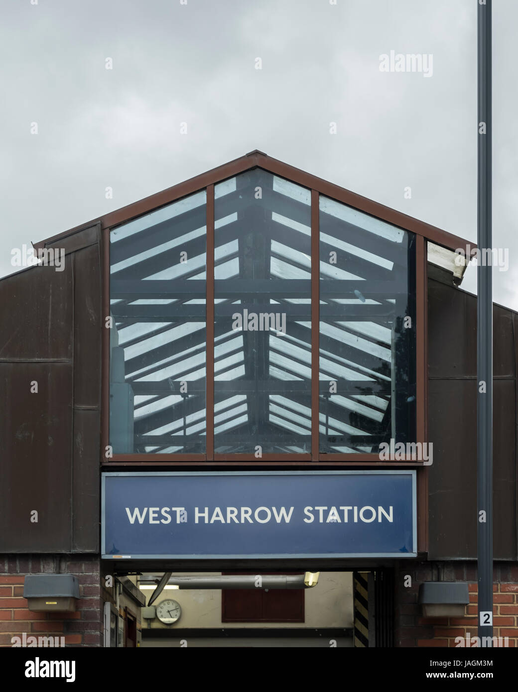 West Harrow station Stock Photo Alamy