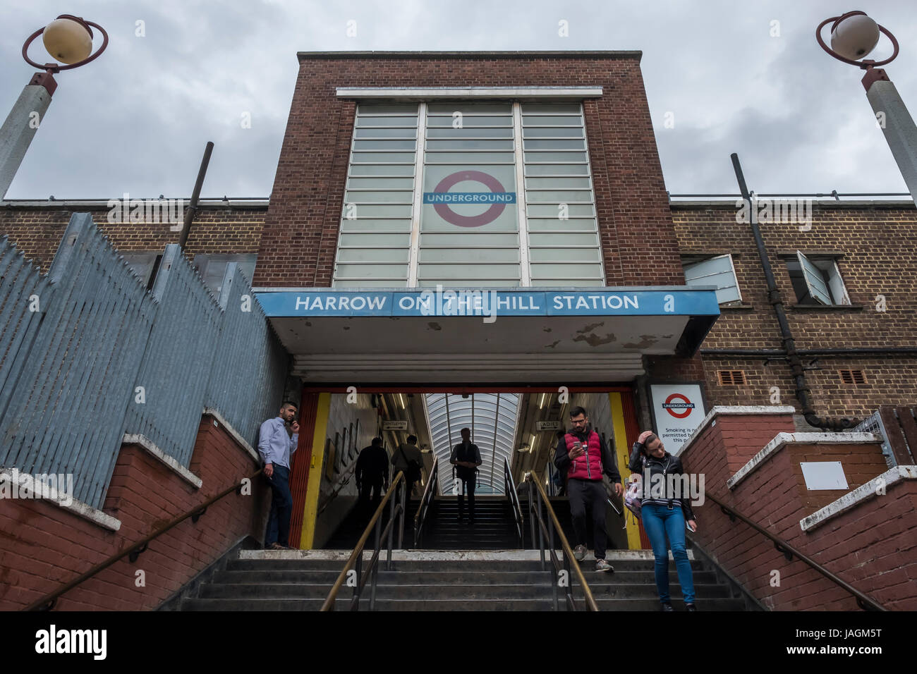 Harrow on the Hill station Stock Photo Alamy