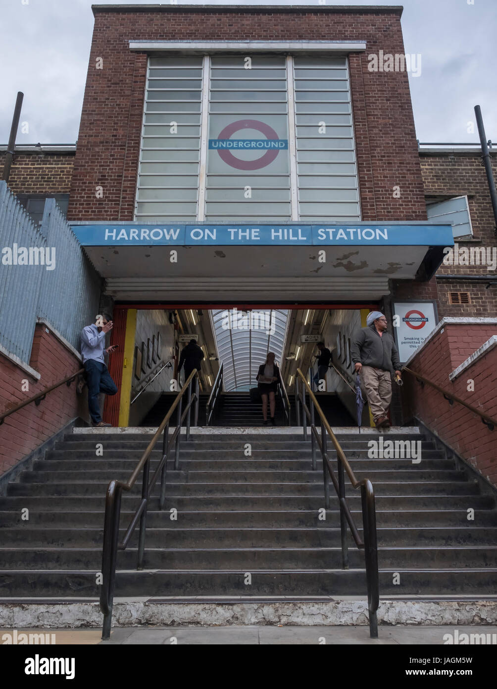 Harrow on the Hill station Stock Photo Alamy