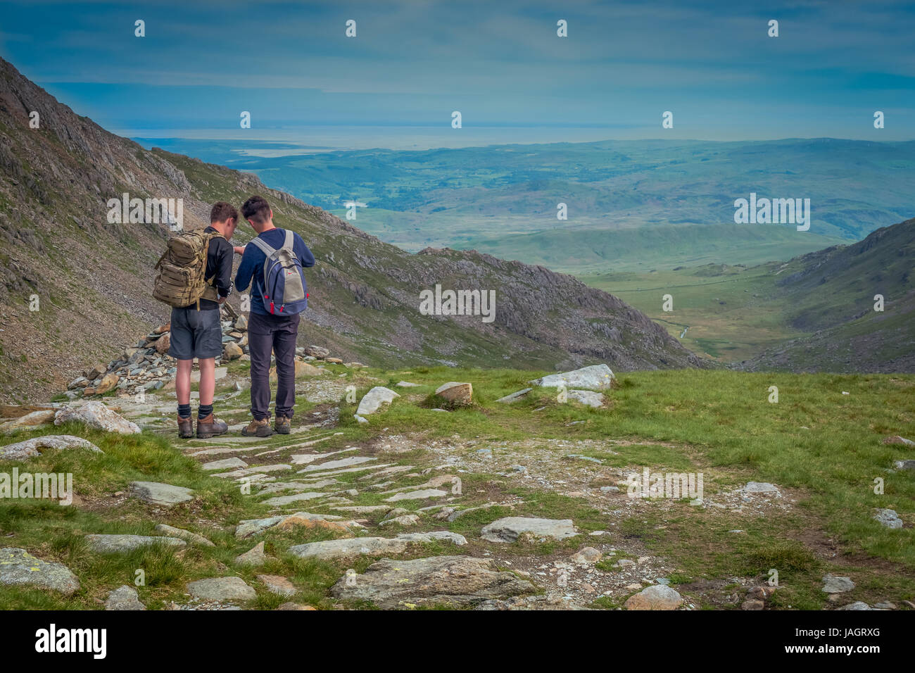 Helvellyn is a mountain in the English Lake District, the highest point of the Helvellyn range