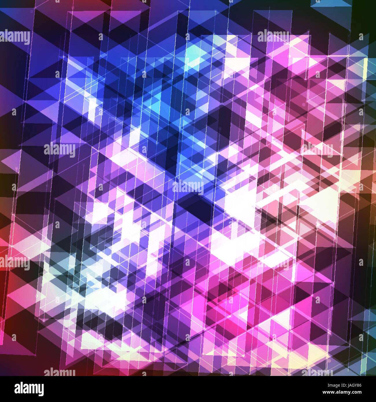 Abstract Colorful Geometric Modern Background With Triangles Stock ...