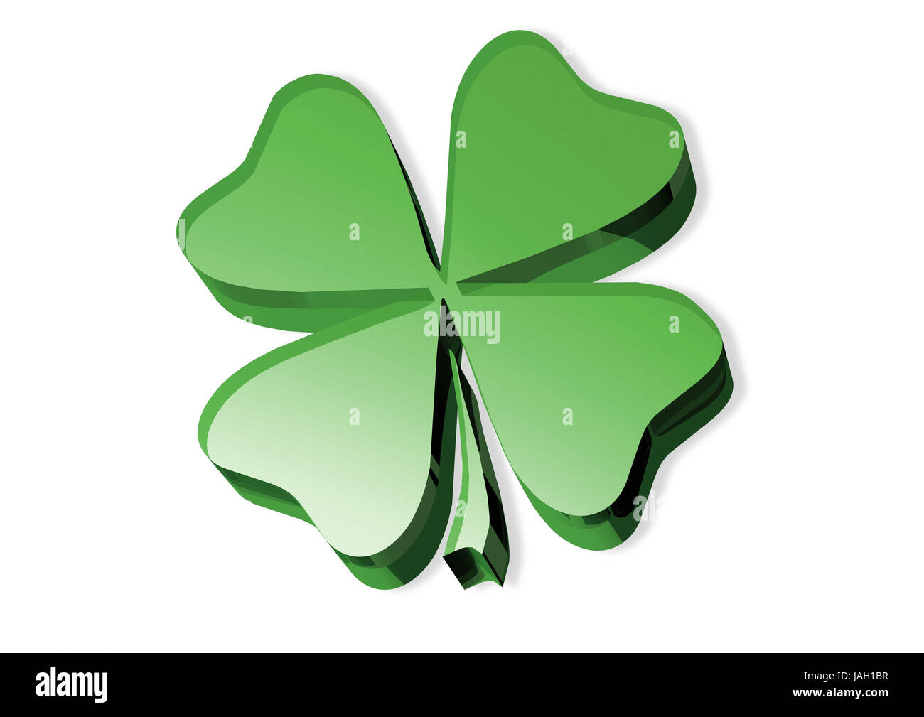 4leaved cloverleaf,fourleafed clover Stock Photo Alamy