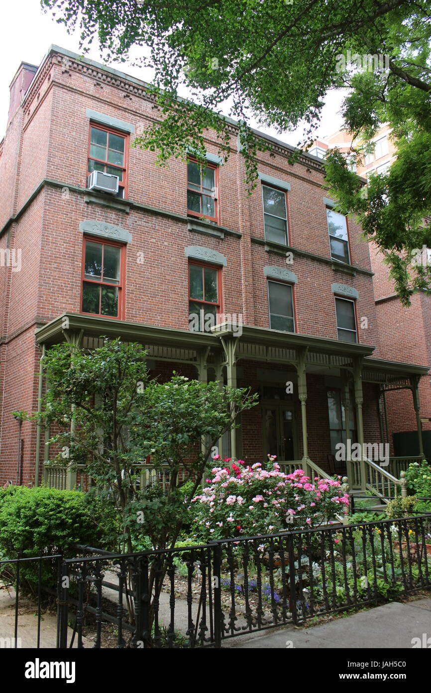 Astor Row, W. 130th St., Harlem, New York Stock Photo Alamy