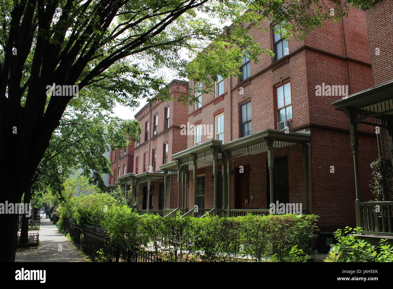Astor Row, W. 130th St., Harlem, New York Stock Photo Alamy