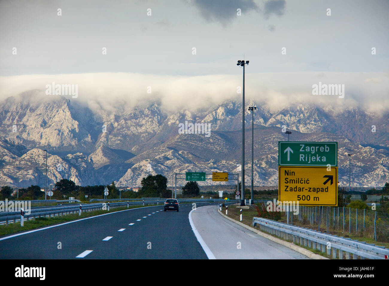 Zagreb highway hi-res stock photography and images - Alamy