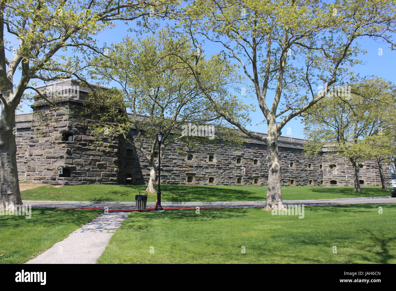 Fort Schuyler, Throgs Neck, Bronx, New York Stock Photo Alamy