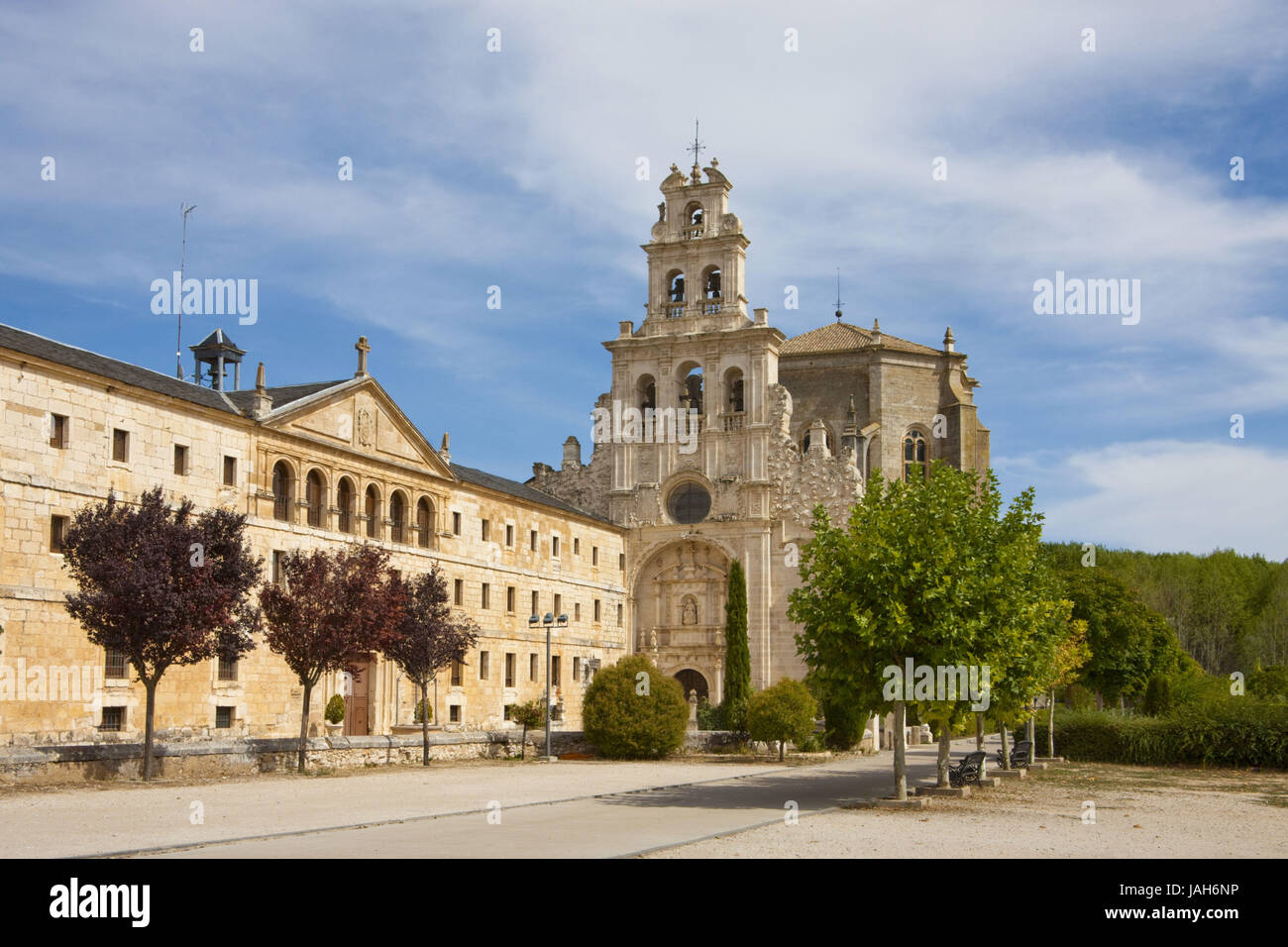 Spain,Castile and León,Monasterio Santa Maria de la Vid, Stock Photo