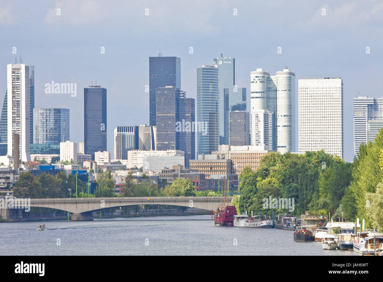 France,Paris,La Defense,skyline,his, Stock Photo
