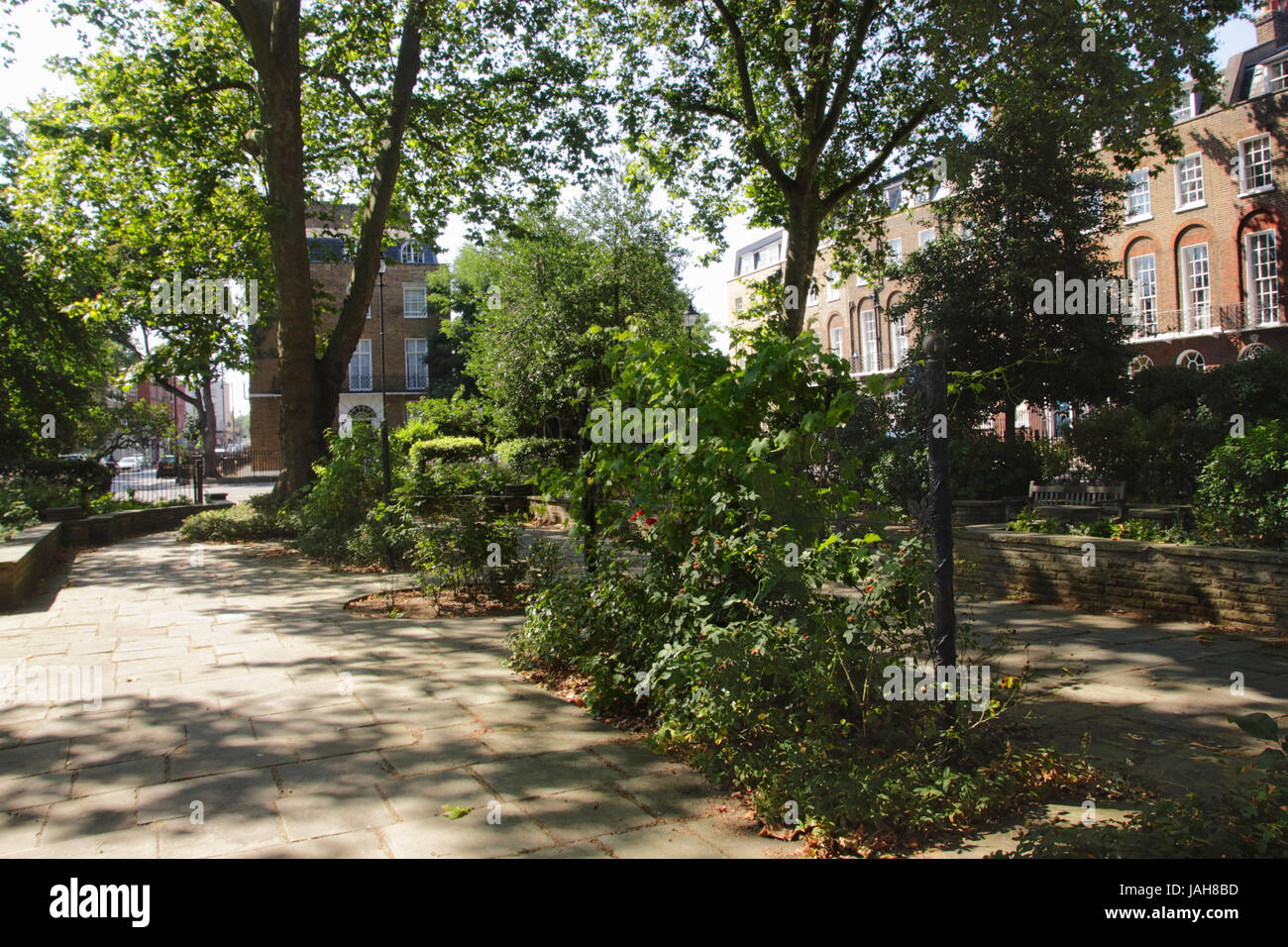 Canonbury Square Islington London Stock Photo Alamy