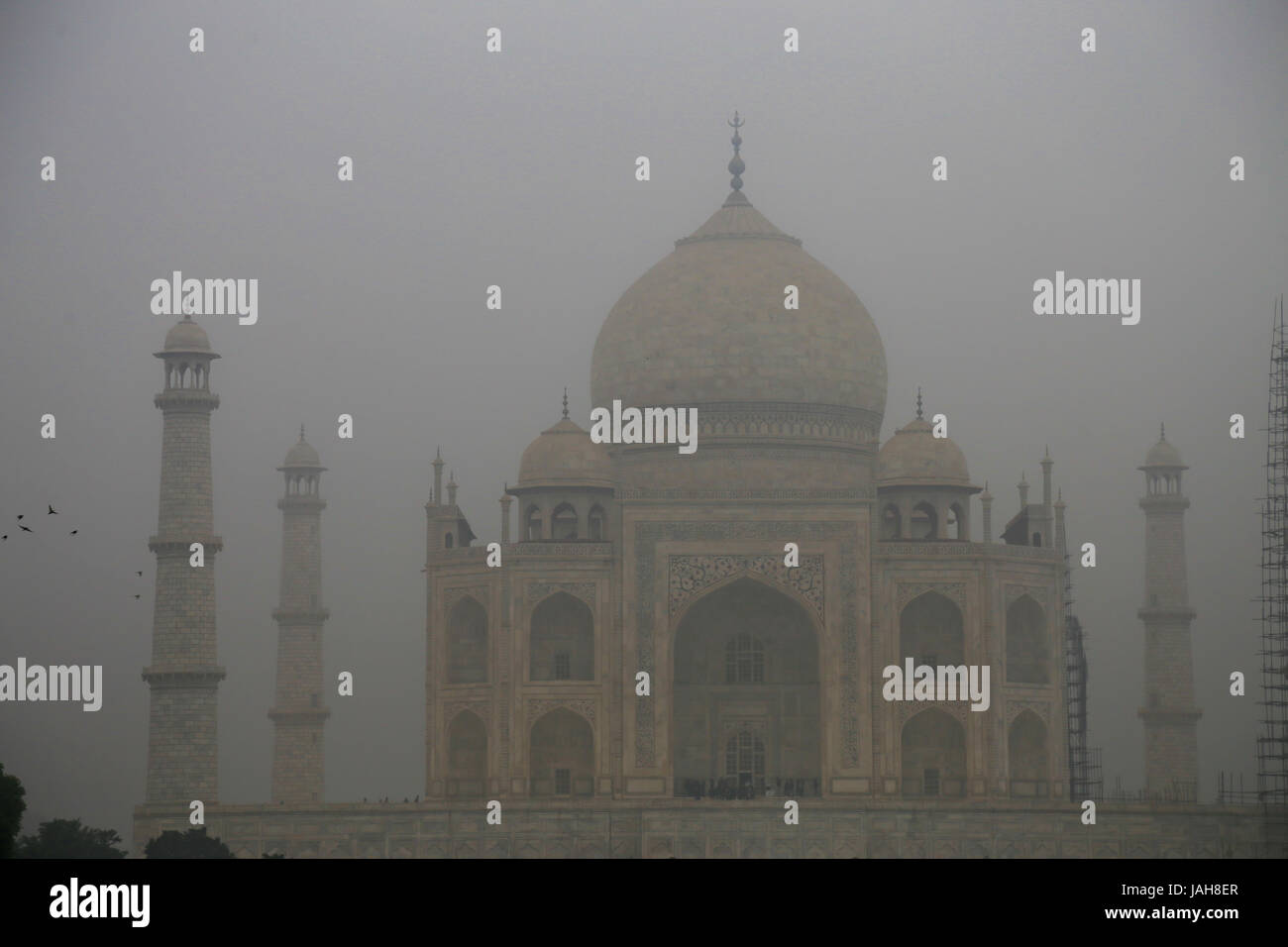 Mausoleum of Taj Mahal, Agra, State of Uttar Pradesh, India Stock Photo
