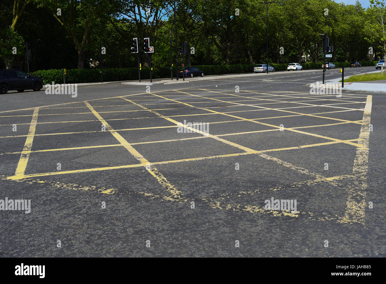 Box junction and road hires stock photography and images Alamy