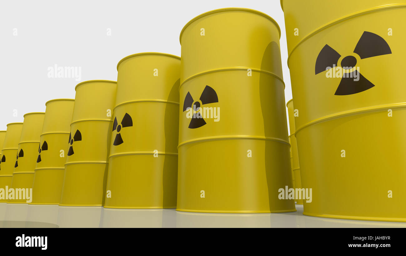 Radioactive waste drum hi-res stock photography and images - Alamy