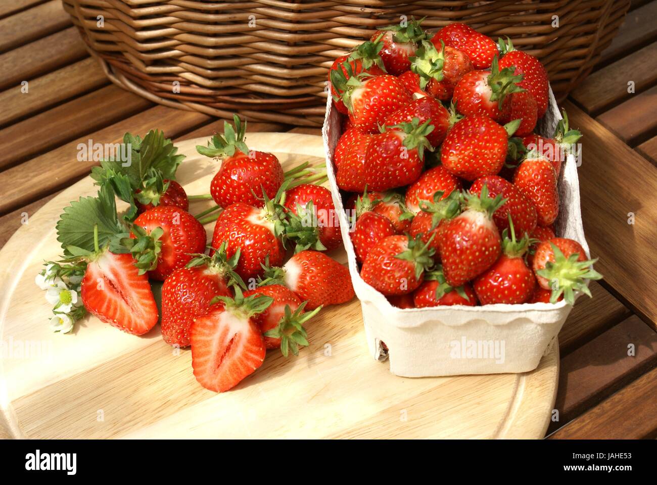 fruit strawberry Stock Photo