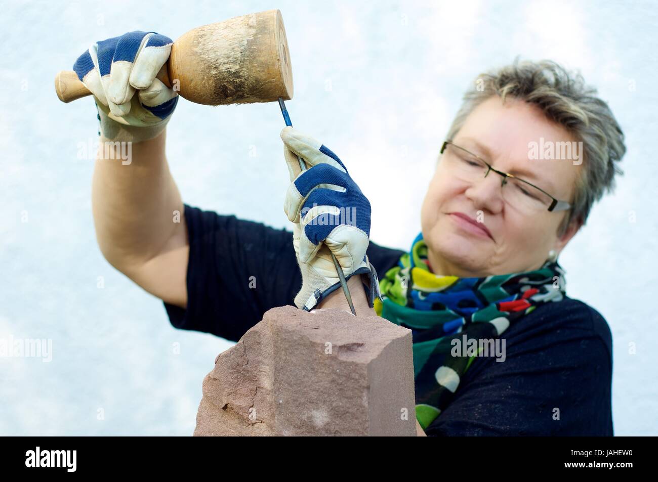 arbeit in garten