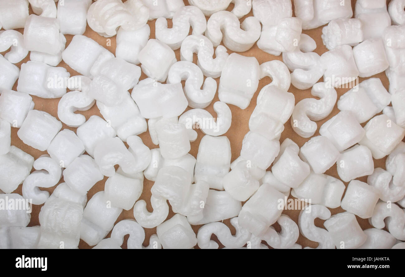 Polystyrene beads for insulation useful as a background Stock Photo Alamy