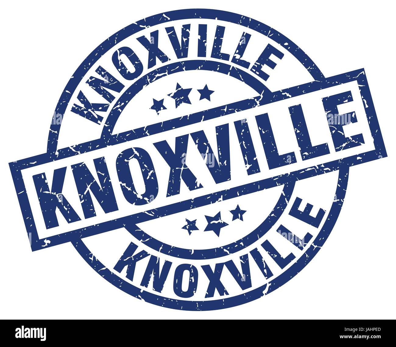 Knoxville blue round grunge stamp Stock Vector Image & Art Alamy