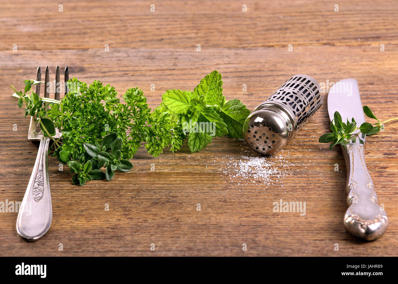 cooking with herbs,cooking with herbs Stock Photo