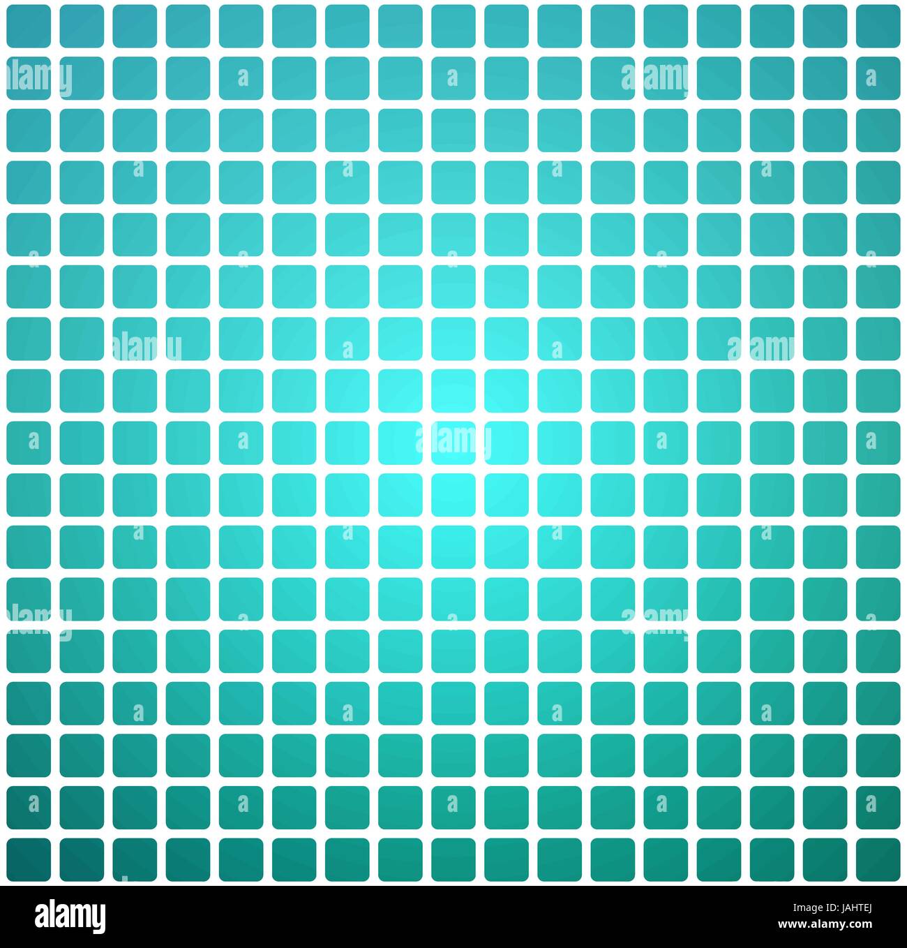 Turquoise Rounded Rectangle Turquoise shades vector abstract rounded corners tiles mosaic over ...