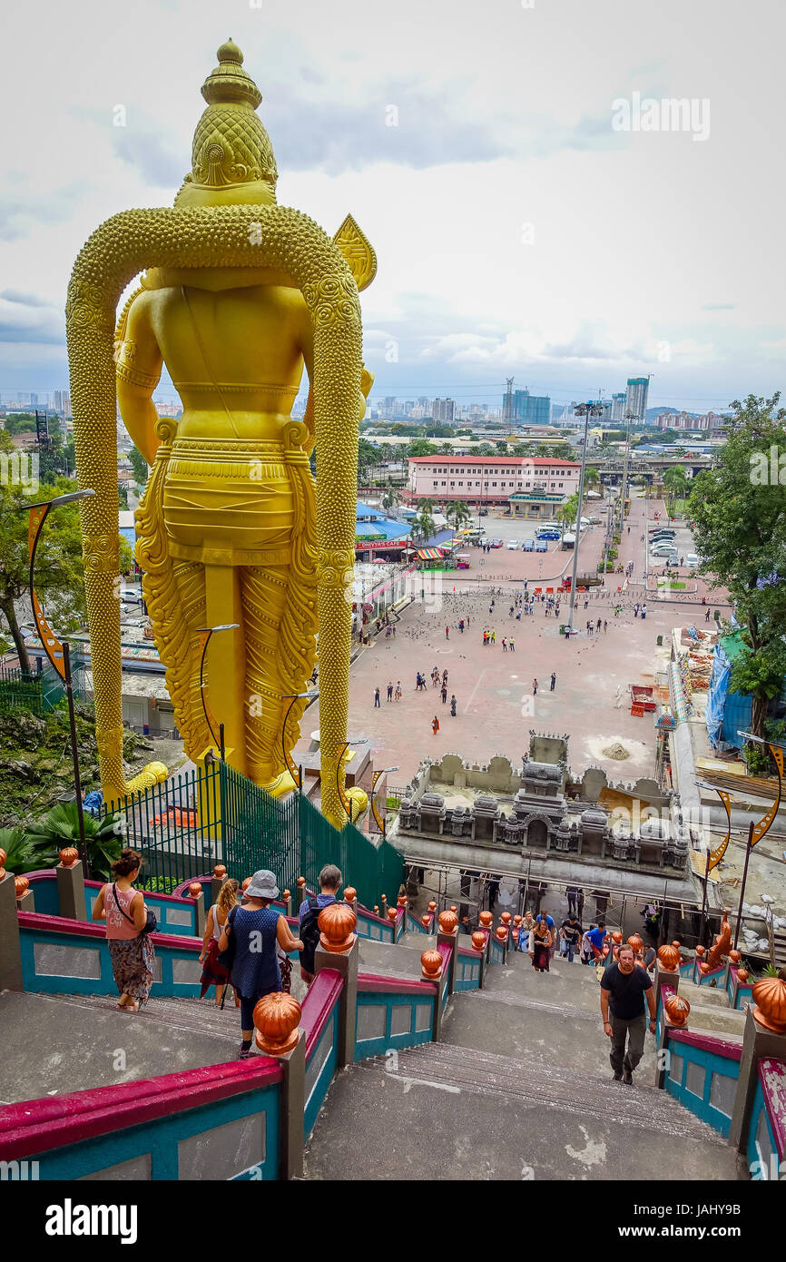 Kuala Lumpur, Malaysia March 9, 2017 The world's tallest statue of